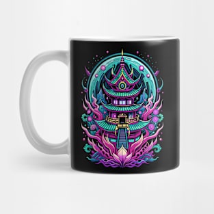 Asian temple Mug